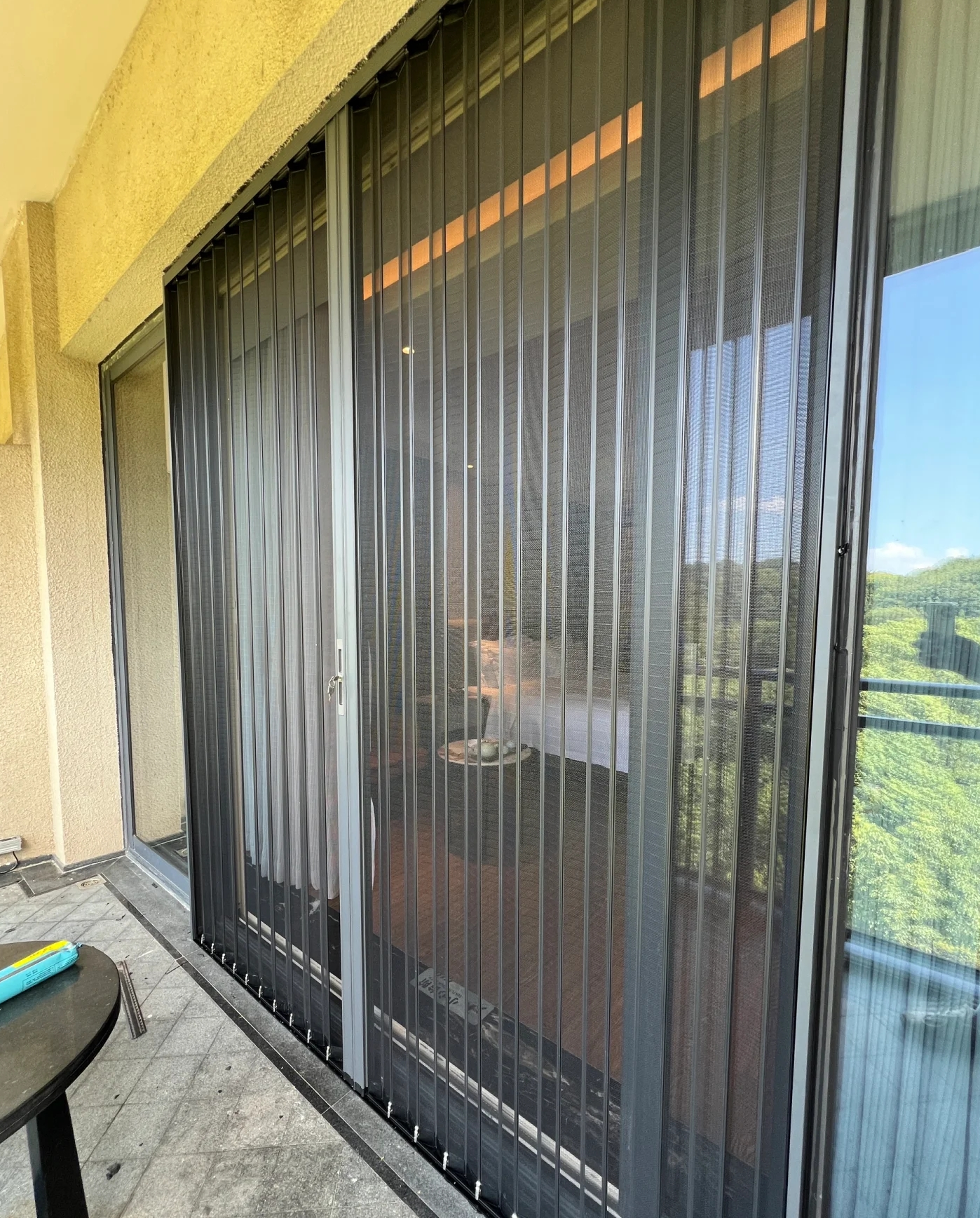 Folding Accordion Single Door Screen