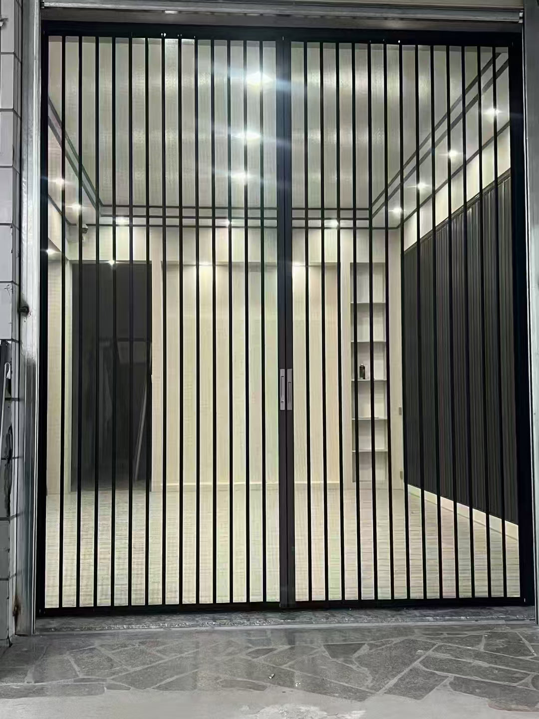 Folding Accordion Double Door Screen