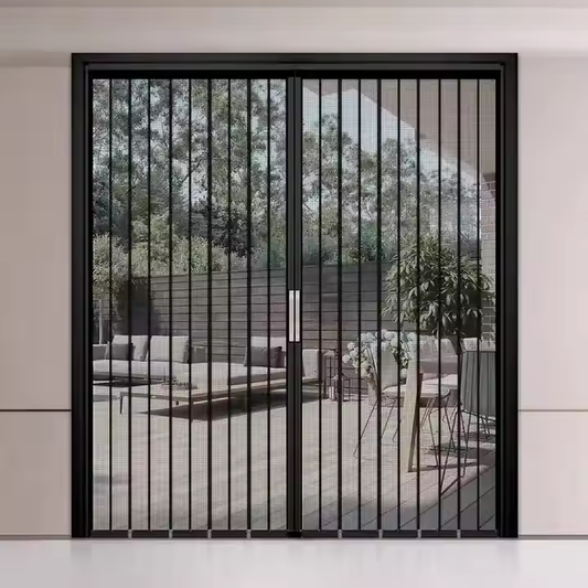 Folding Accordion Double Door Screen