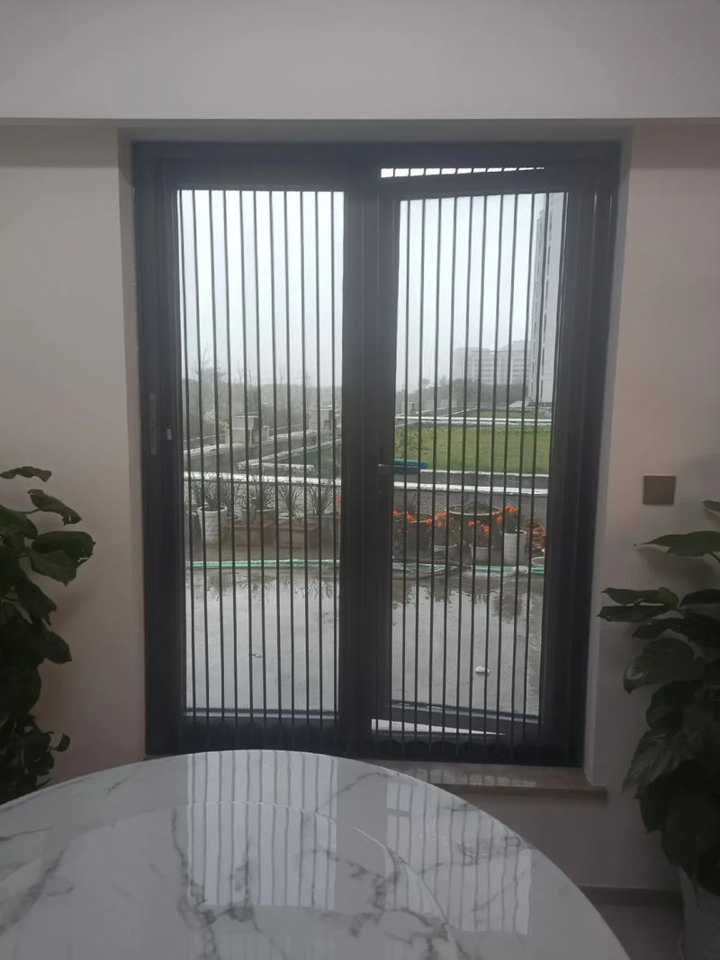 Folding Accordion Double Door Screen